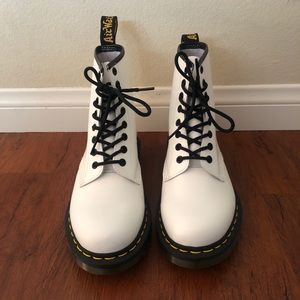 White Smooth 1460 Dr. Marten’s